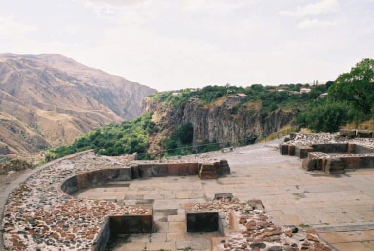 Armenia, Garni – ruin, Autumn 2005