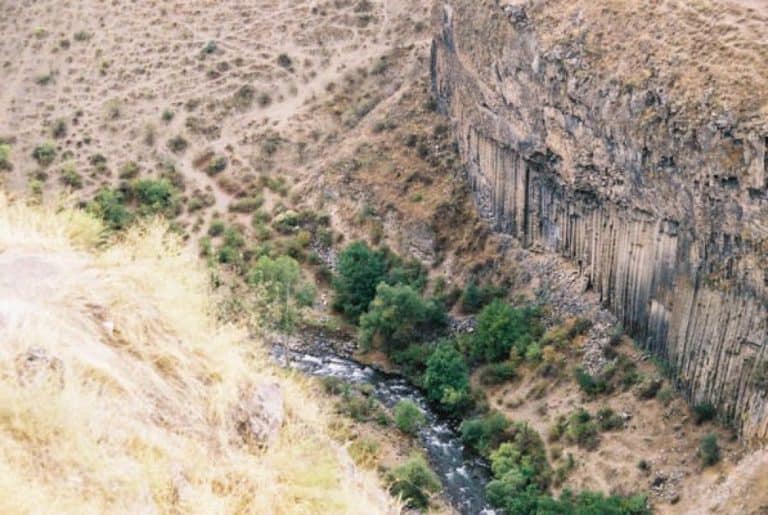 Armenia, Garni – river, Autumn 2005