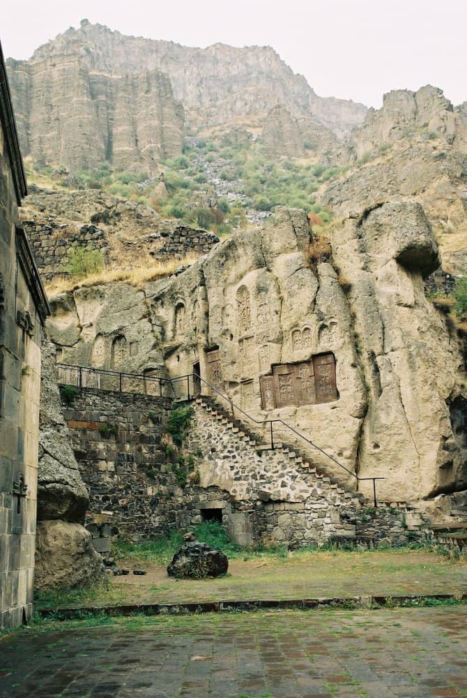 Armenia, Geghard – rocks, Autumn 2005