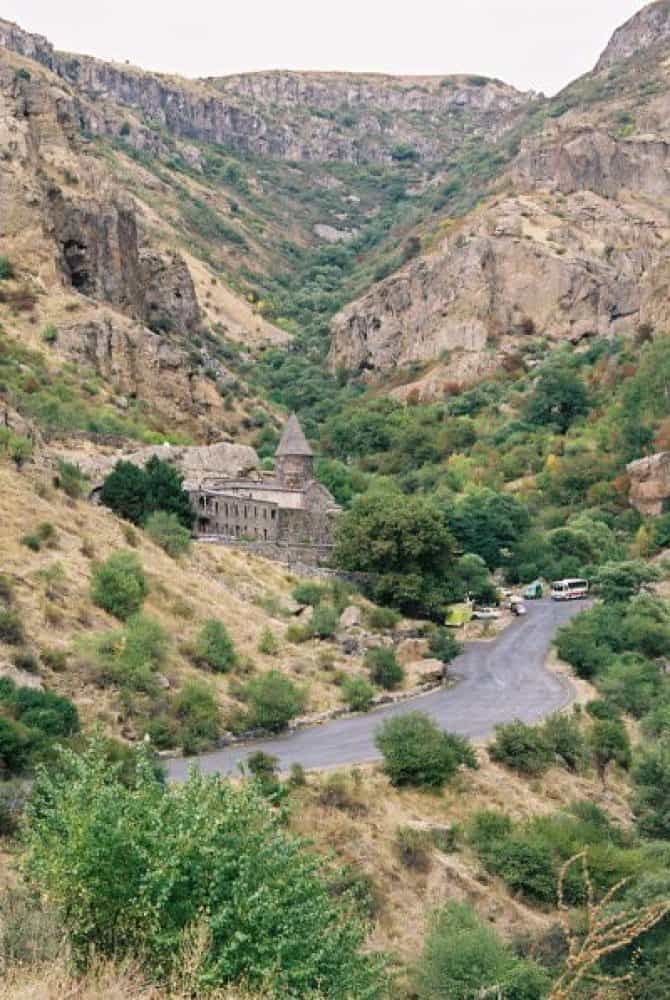 Armenia, Geghard – view, Autumn 2005