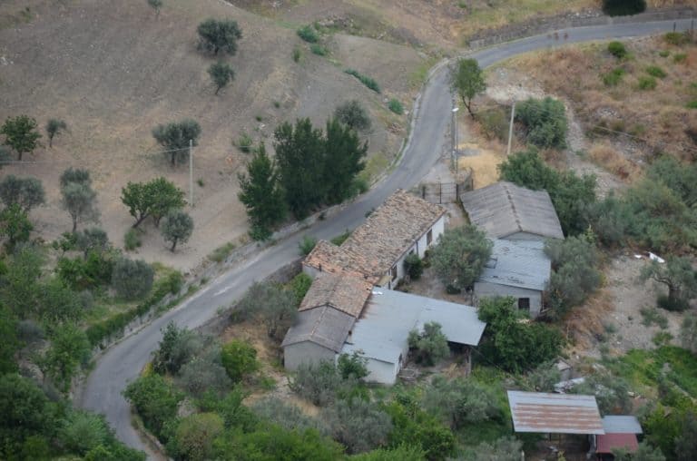 Gerace – road, July 2015 (Calabria)