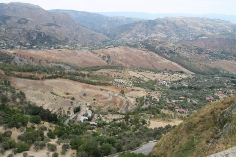 Gerace – panorama, Luglio 2015 (Calabria)