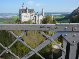 Germany, nr. Fussen – blue sky and castle, May 2013