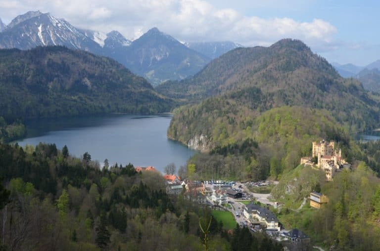 Germania, Fussen – grandioso panorama, maggio 2013