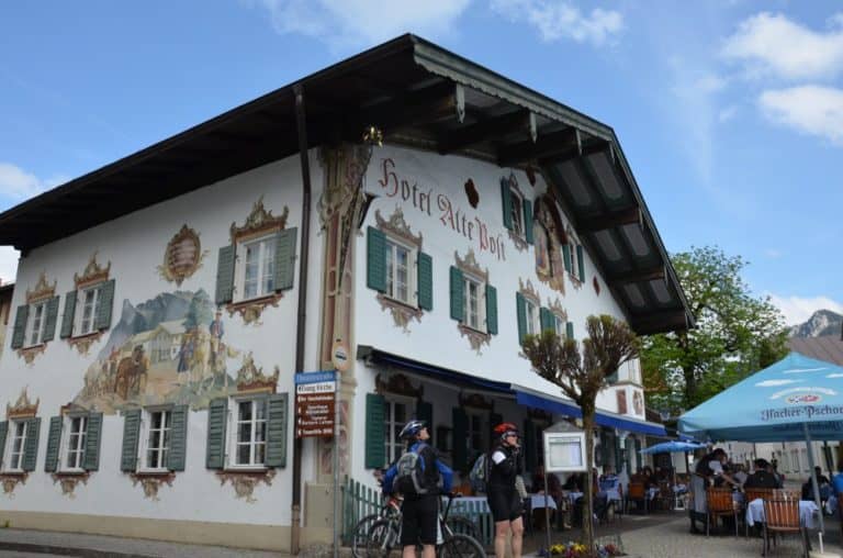 Germania, Oberammergau – ciclisti, maggio 2013