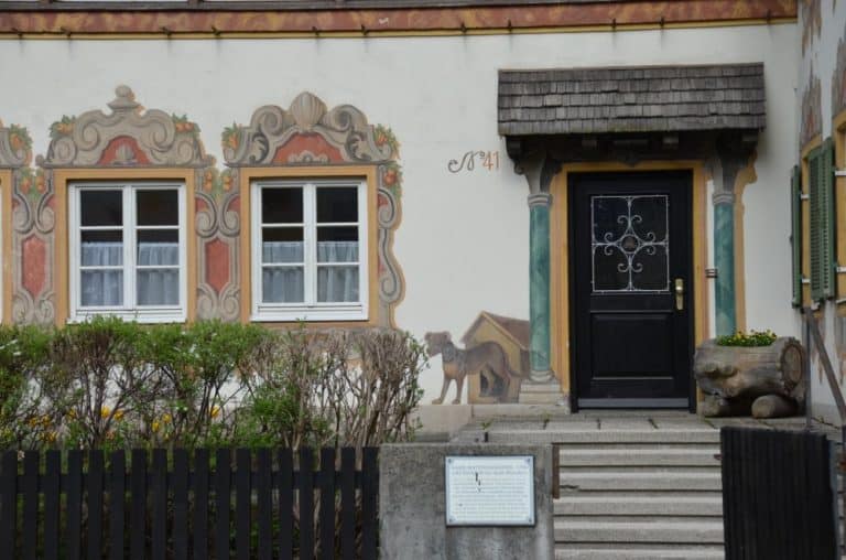 Germania, Oberammergau – casa, maggio 2013