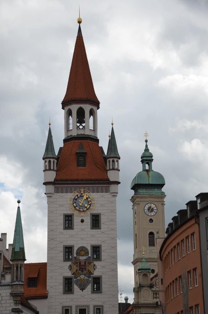 Germania, Monaco – torre, maggio 2013 (Monaco di Baviera)