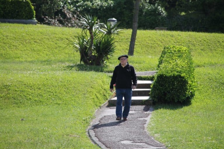 スペイン、ゲチョ－帽子のおじさん 2014年5月 (ゲチョ)