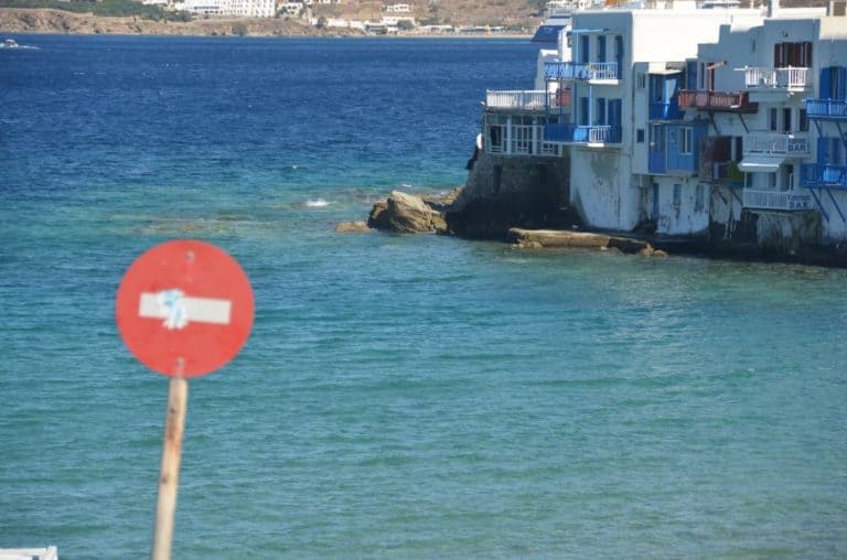 Grecia, Mykonos – divieto d’ingresso, settembre 2013 (Mykonos)