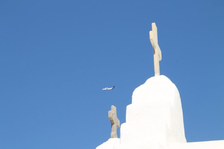 Grecia, Mykonos – aeroplano, settembre 2013 (Mykonos)
