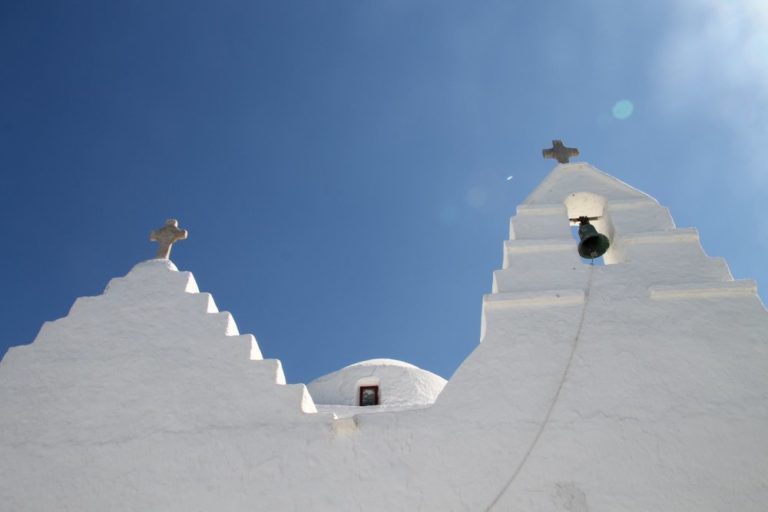 Grecia, Mykonos – chiesa bianca, settembre 2013 (Mykonos)
