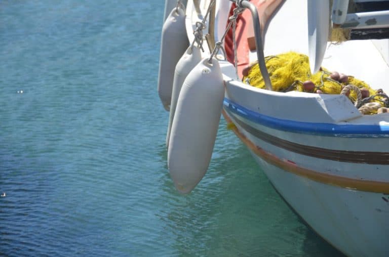 Grecia, Mykonos – peschereccio, settembre 2013 (Mykonos)