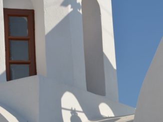 Greece, Santorini, Pyrgos – bells, Aug.2013