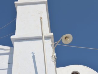 Greece, Santorini, Fira – at the corner, Aug. 2013