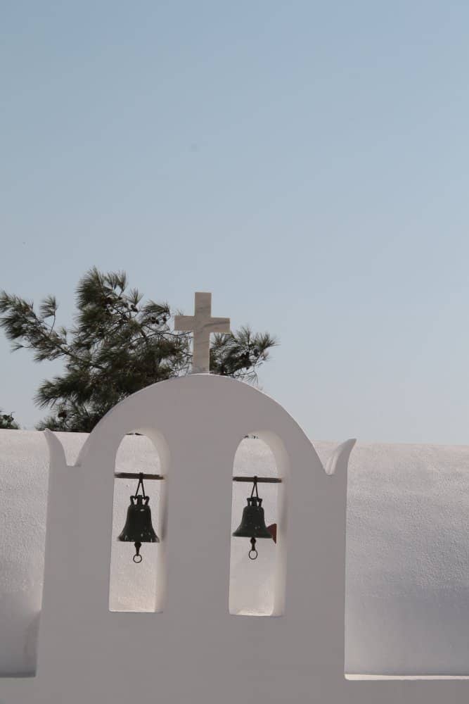 Greece, Santorini, Pyrgos – bells, Aug.2013 (Santorini)