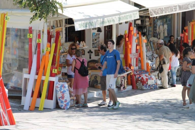 Greece, Tinos – shop, Sept.2013