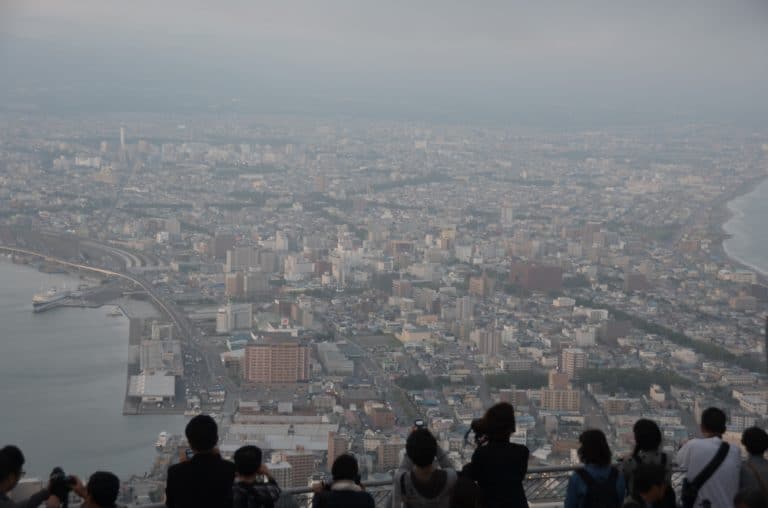 Giappone, Hakodate – panorama e persone, set. 2014 (Hakodate)