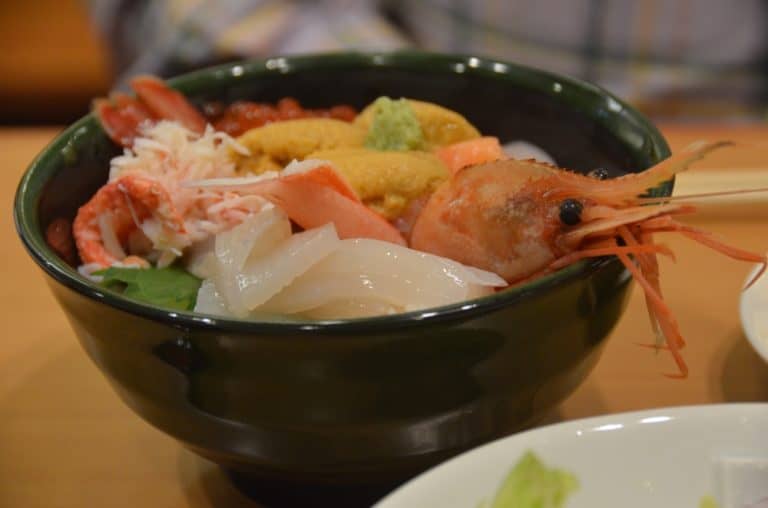Japan, Hakodate – seafood mix, Sept.2014 (Kakodate)