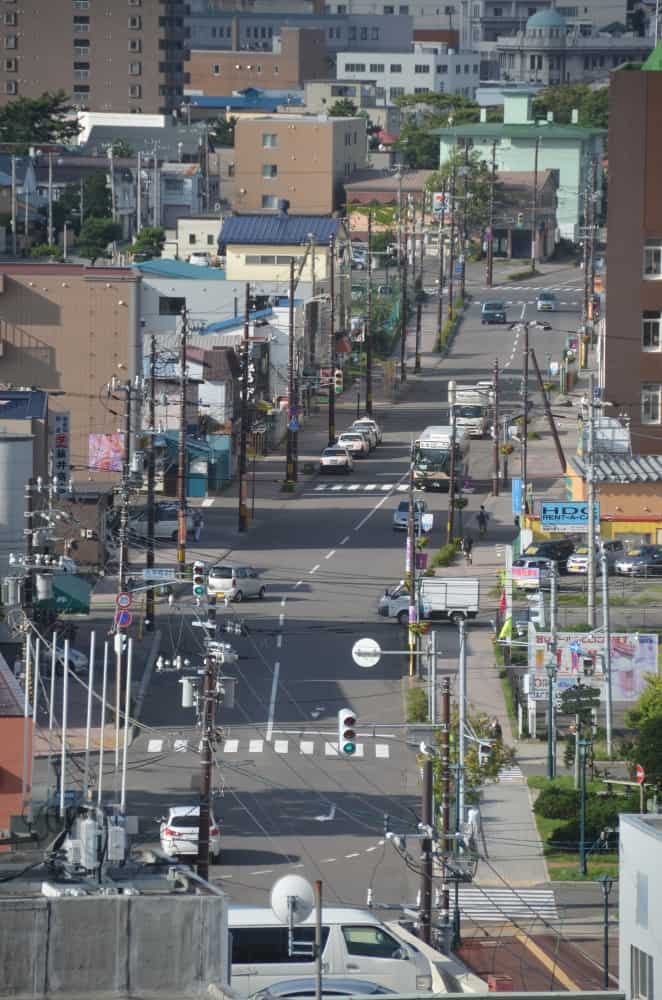 Japan, Hakodate – street, Sept.2014 (Kakodate)