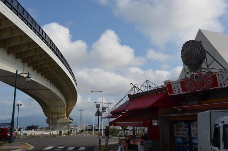 Japan, Hakodate – mortorway, Sept.2014 (Kakodate)