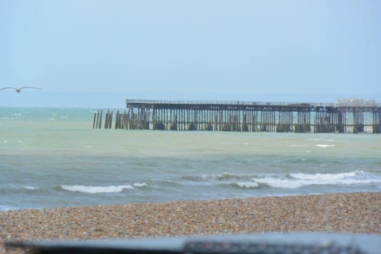 spiaggia – molo, Giugno 2015 (Hastings)