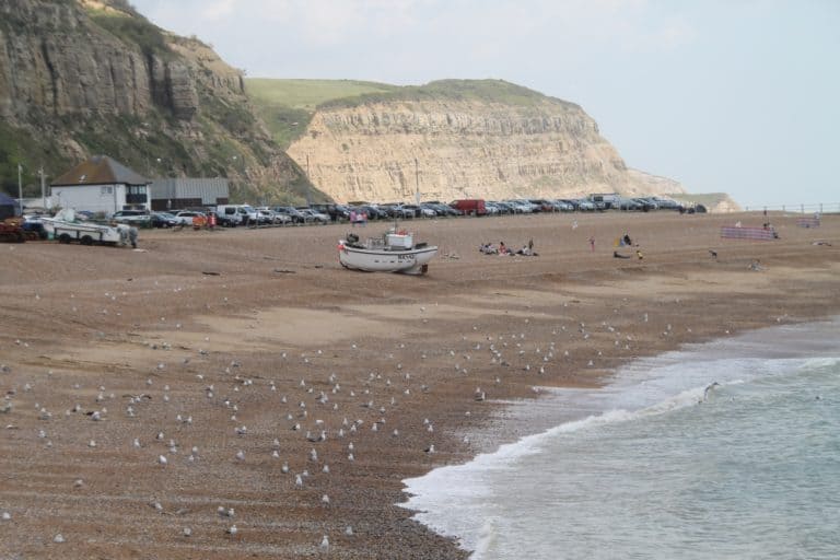 spiaggia – luce sul promontorio, Giugno 2015 (Hastings)