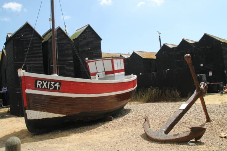 Negozi di reti ad Hastings in Inghilterra