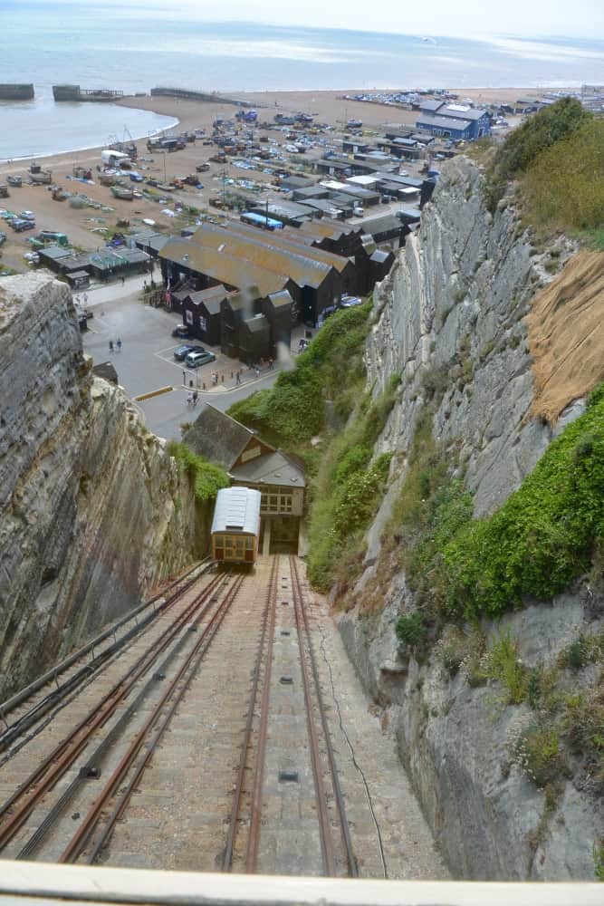 città vecchia – ferrovia, Giugno 2015 (Hastings)