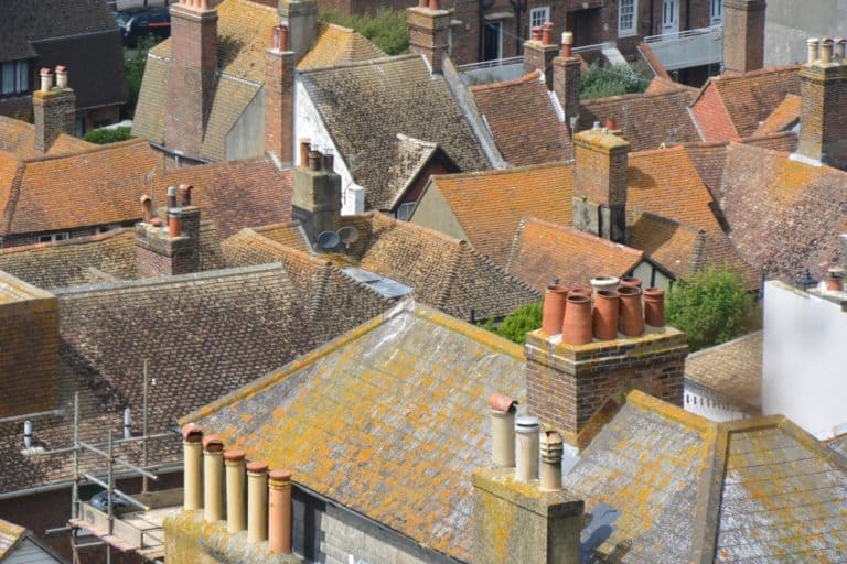 città vecchia – molti tetti, Giugno 2015 (Hastings)