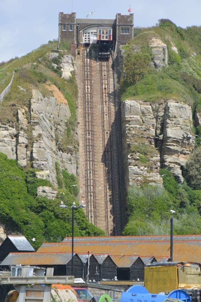 città vecchia – su per la collina, Giugno 2015 (Hastings)