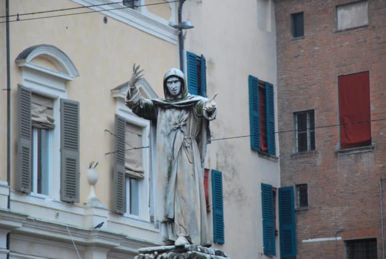 Italy, Ferrara – Girolamo Savonarola, 2010 (Emilia-Romaña)
