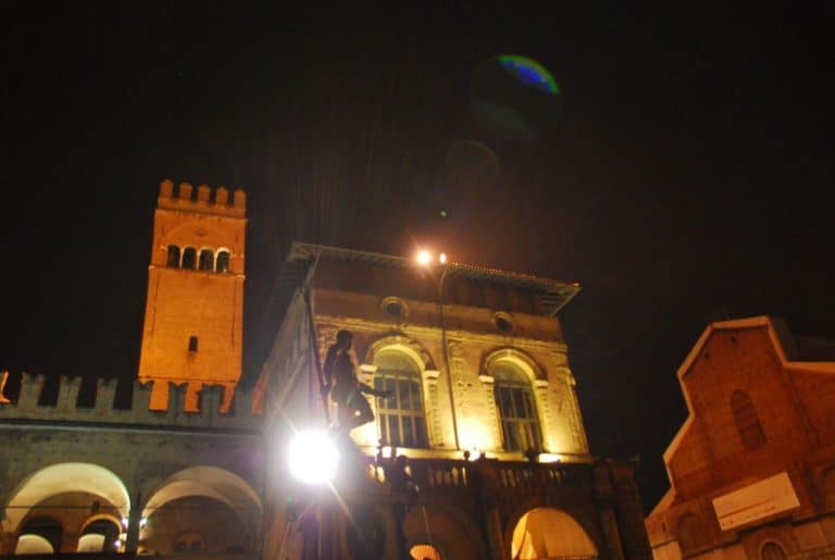 Italy, Bologna – night, 2010 (Emilia-Romaña)