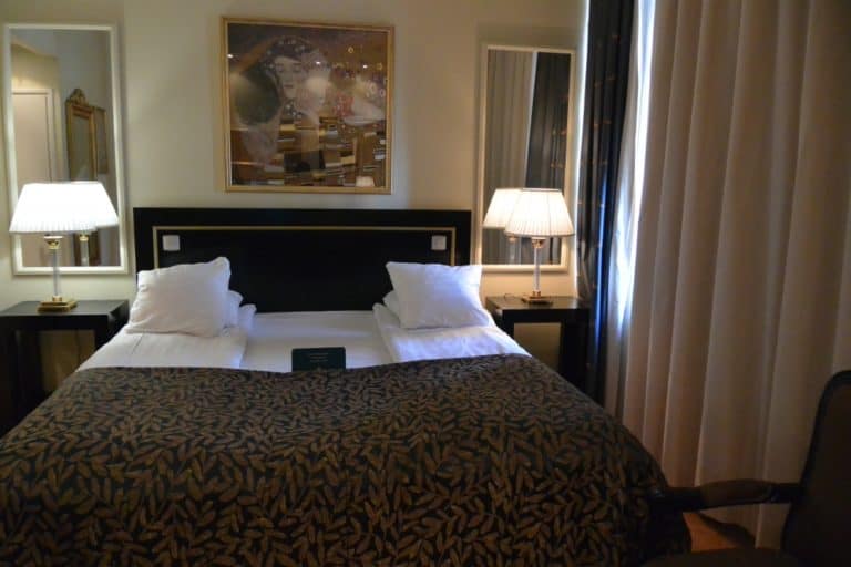 Hotel – bed room, Aug.2015 (Helsinki)