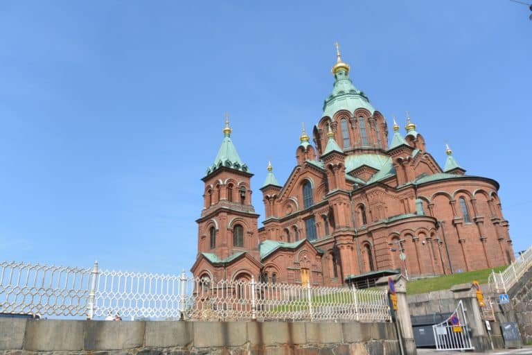 La cattedrale di Uspenski a Helsinki