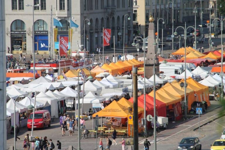 town – market, Aug.2015 (Helsinki)