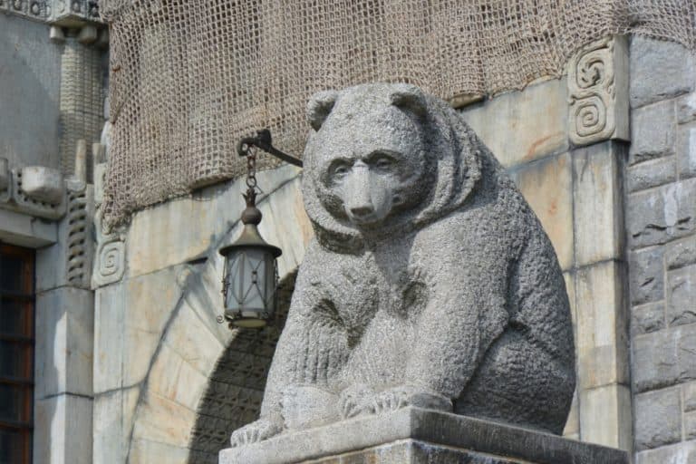 town – bear, Aug.2015 (Helsinki)