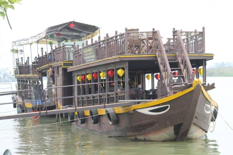Vietnam, Hoi An – large boat, Jan.2015 (Hoy An)