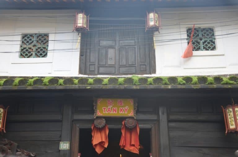 Un’antica casa di Hoi-An in Vietnam