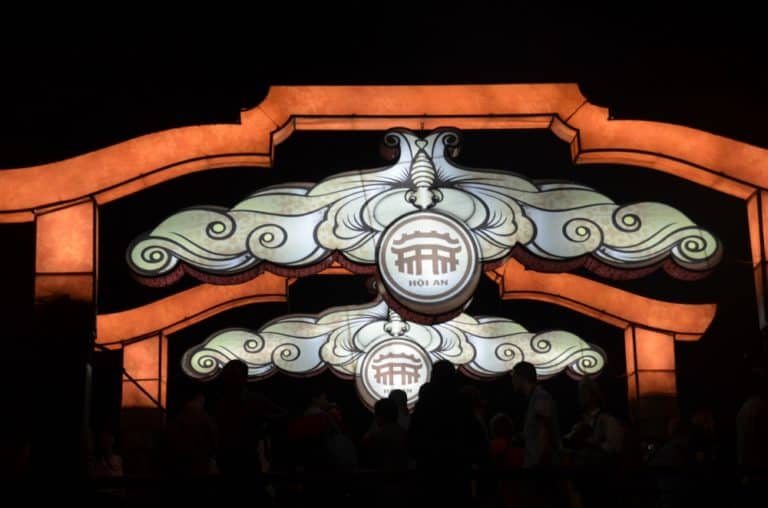 Vietnam, Hoi An night – town symbol, Jan.2015 (Hoy An)