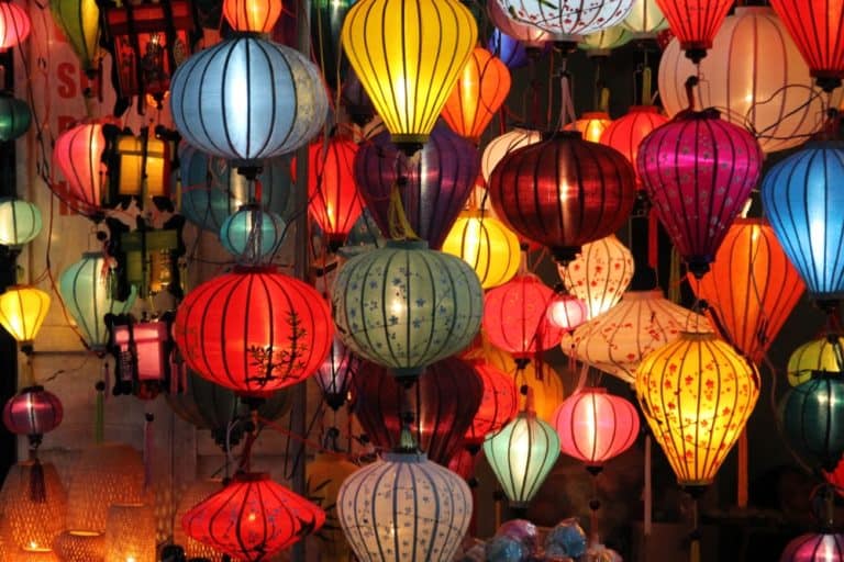 Vietnam, Hoi An night – many lanterns, Jan.2015 (Hoy An)
