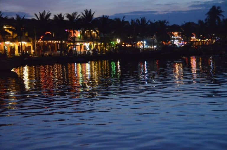 Vietnam, Hoi An night – across the river, Jan.2015 (Hoy An)