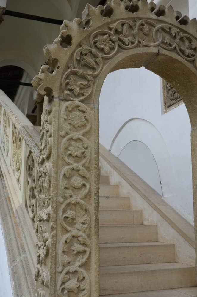 Romania, Horezu – staircase, Apr.2014 (Valcea)