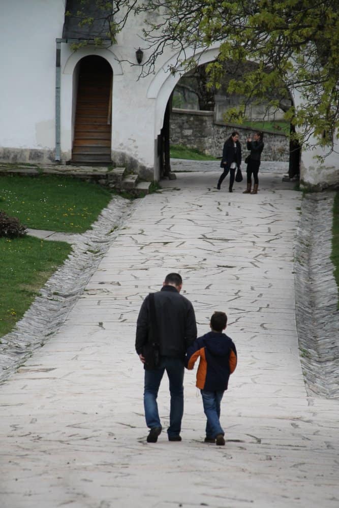 Romania, Horezu – father and son, Apr.2014 (Valcea)