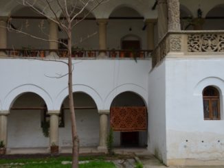 Romania, Cozia Monastery – branches, Apr. 2014