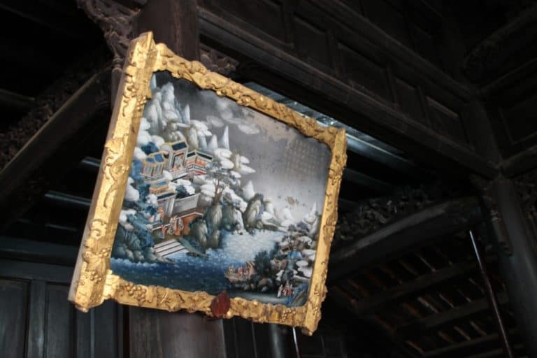 Vietnam, Hue – old painting, Jan.2015 (Hue)