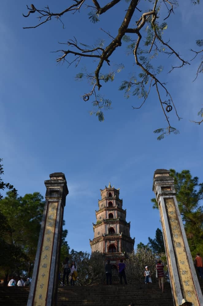 A temple of an old woman