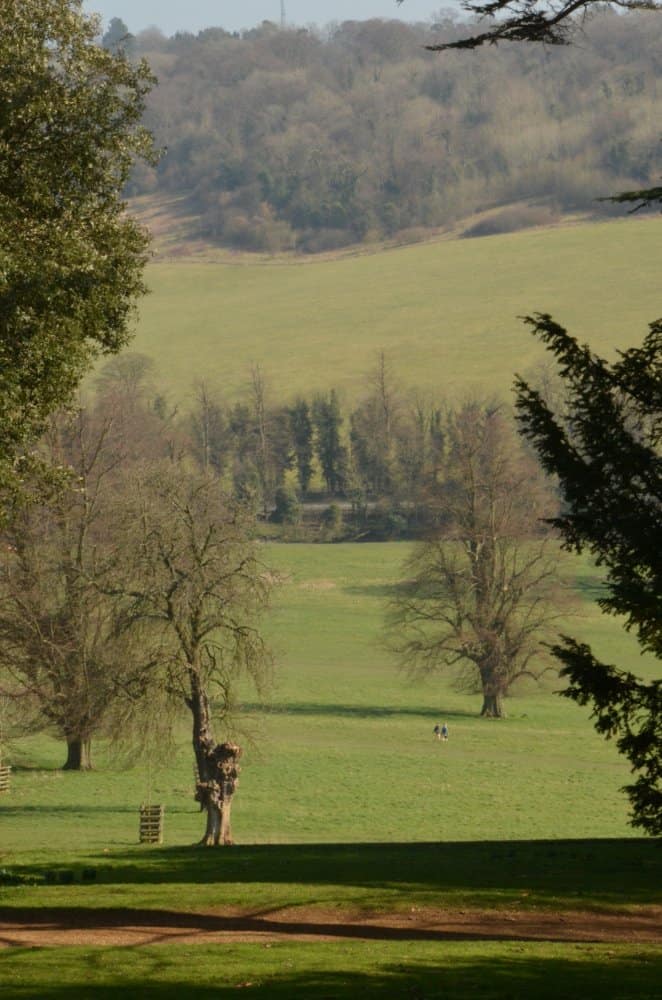 Inghilterra, High Wycombe  – panorama inglese, mar.2014