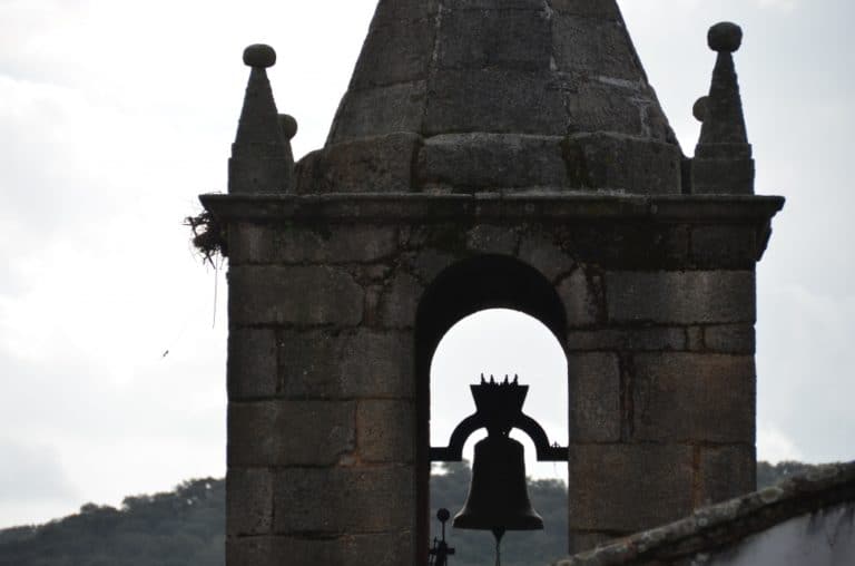 Portugal, Idanha-a-Velha – bell, Nov.2014 (Monsanto)