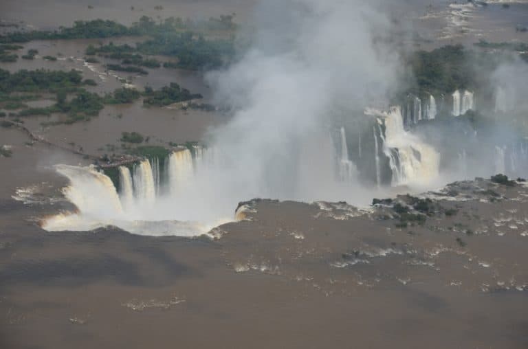 view from the helicopter 7, Jan.2016 (Cataratas de Iguazú)