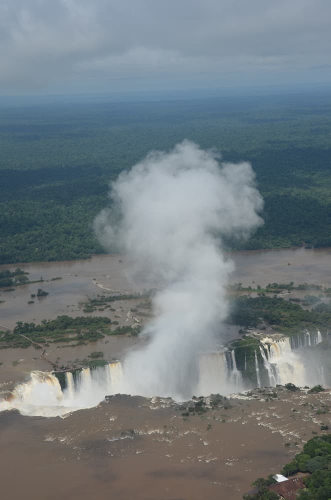 view from the helicopter 6, Jan.2016 (Cataratas de Iguazú)